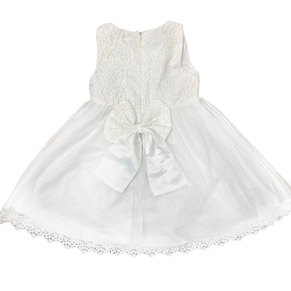 arshiner Other - ARSHINER 𝅺White flower girl dress Toddler size 3T